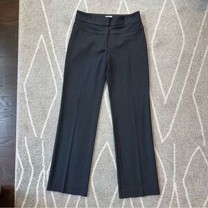 Mer du Nord Deep Navy Blue High Waist Wide Leg Trousers
